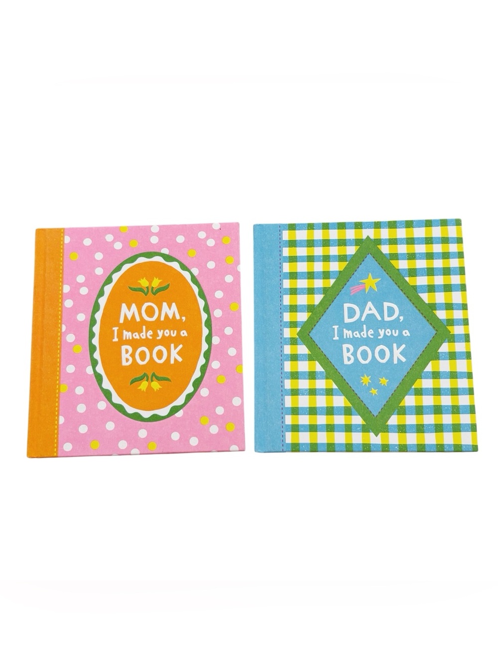 NWT Set of Two 'Mom' and 'Dad' Keepsake Books by Miriam Hathaway